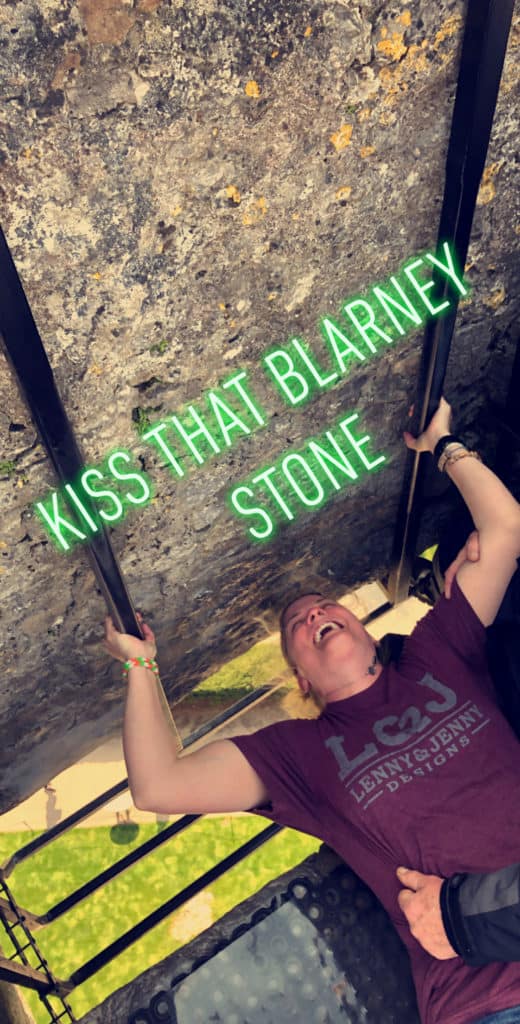 kiss the blarney stone ireland