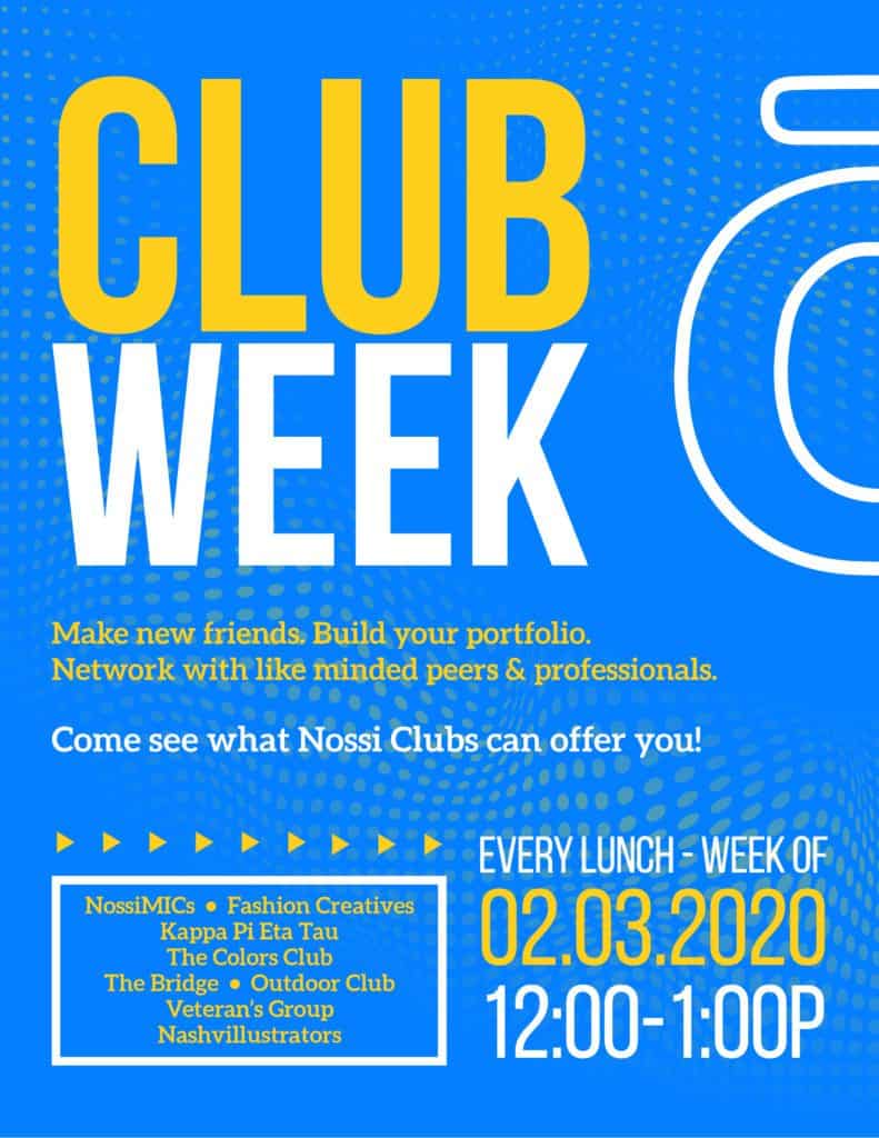 nossi college of art club week nossi college of art nossi college of art