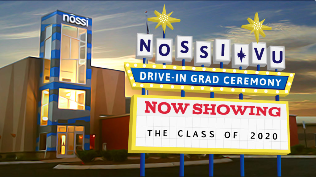 Nossi college virtual graduation