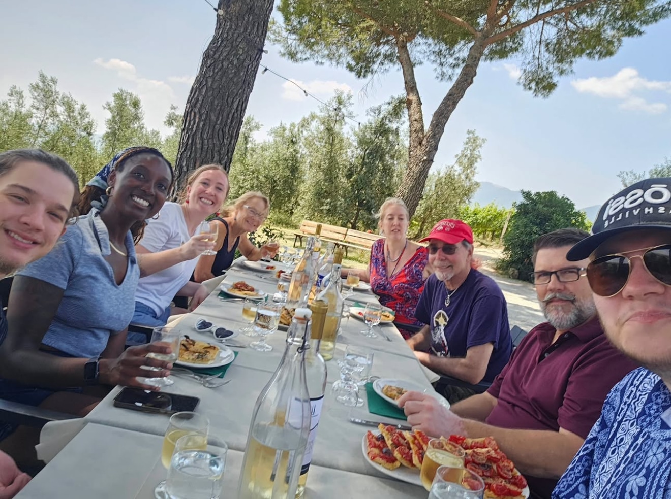 Nossi Culinary students in Italy