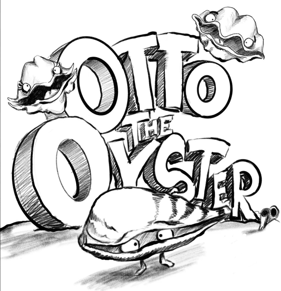 Mark Sloniker &mdash; 'Otto the Oyster' book cover sketch