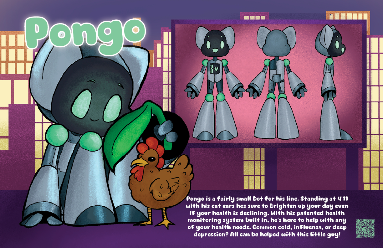 Melynda Borchert &mdash; Pongo character sheet