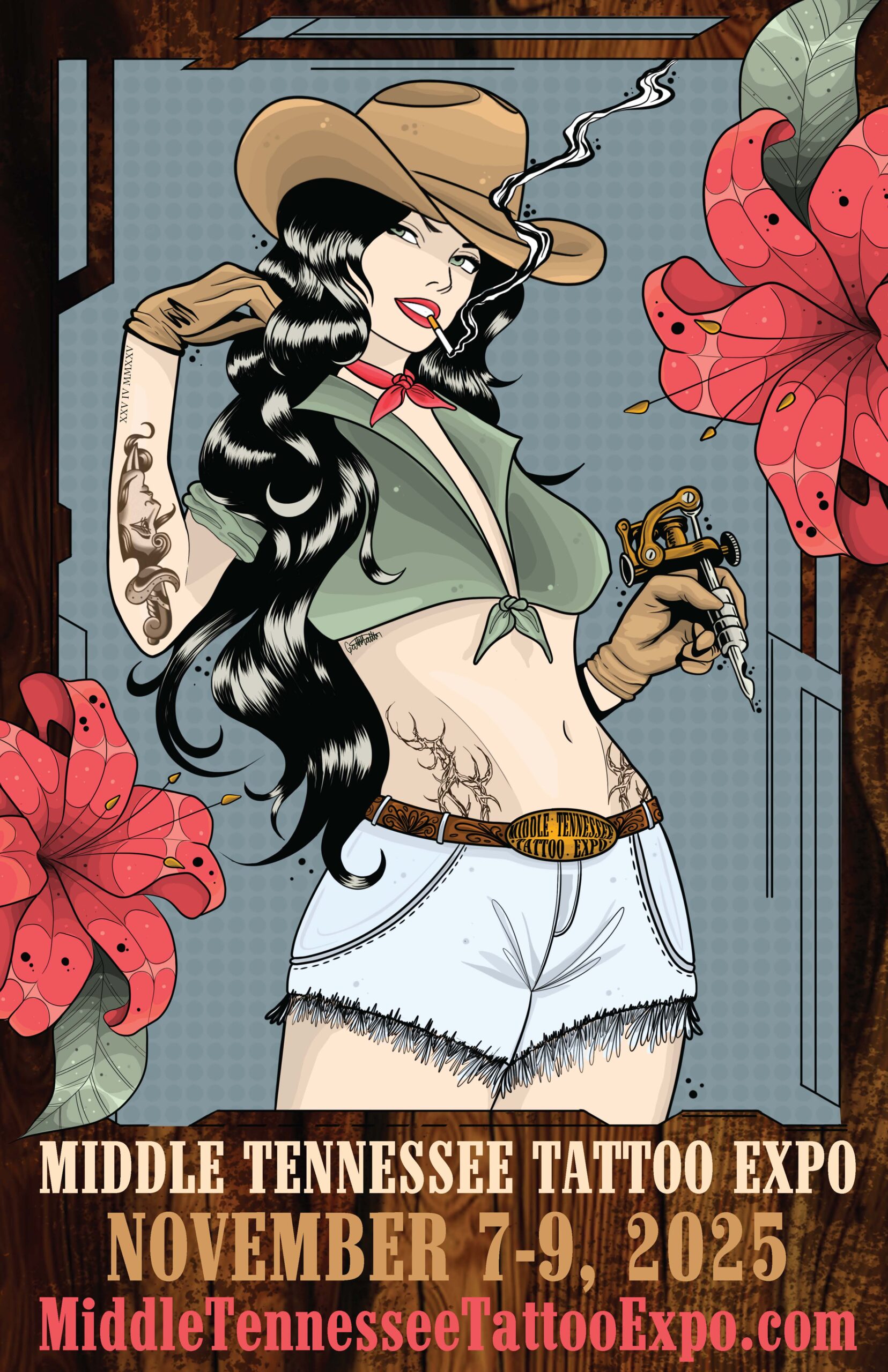 Gabriell Mattes &mdash; Middle Tennessee Tattoo Expo poster