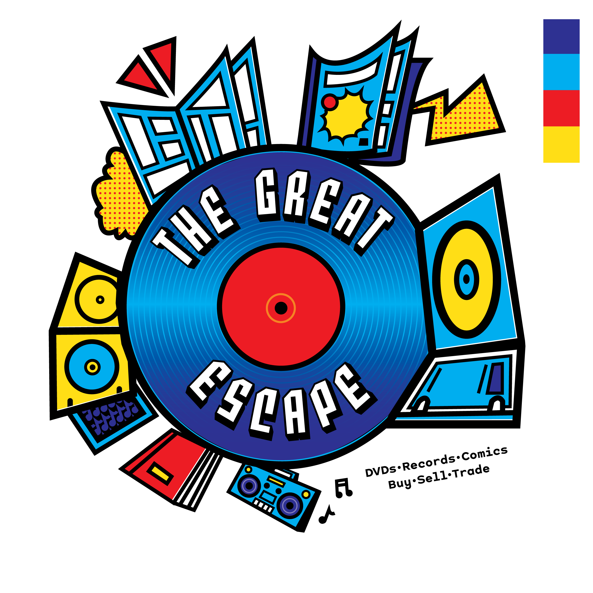 Addah O'Brien &mdash; The Great Escape record label logo