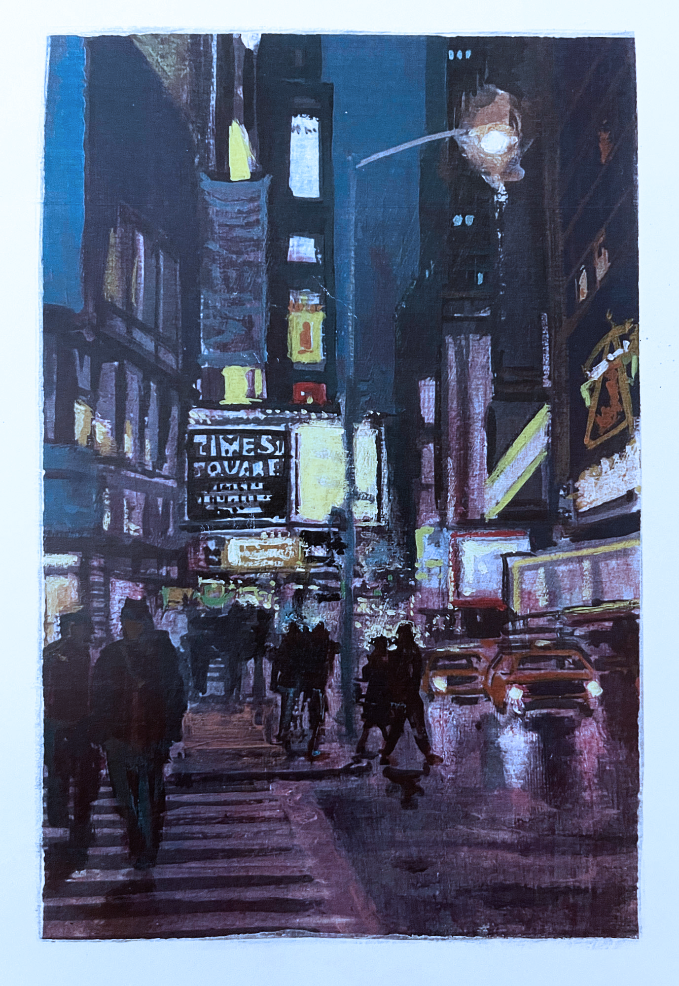 Laird Ogden &mdash; Times Square painting