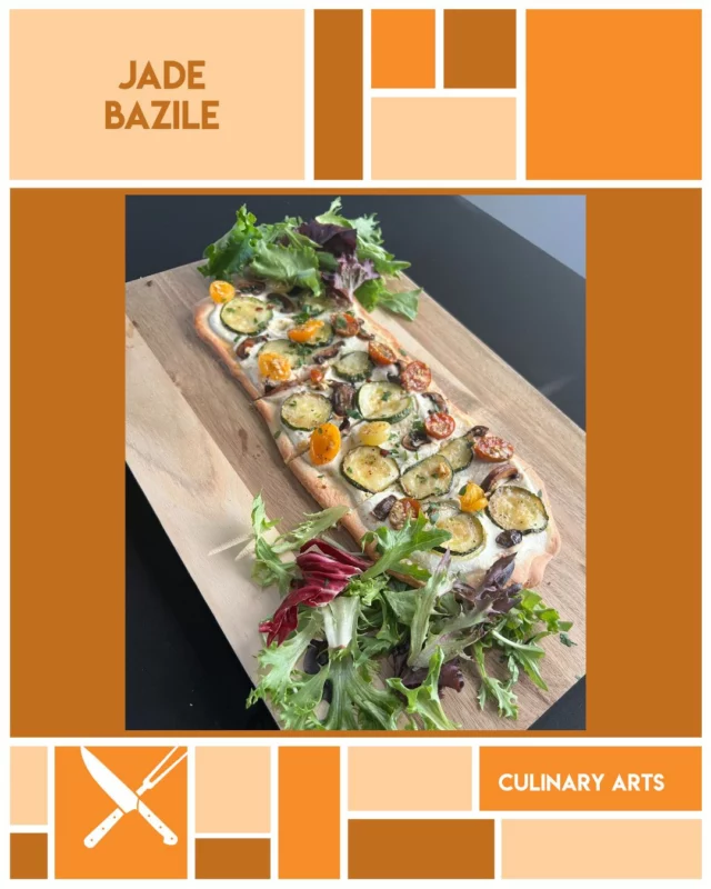 🍴 SENIOR EXHIBITION SPRING 2025: Introducing Nossi Culinary Arts Student Jade Bazile @jade.bazile⁠
⁠
Jade is one of the several graduating who will display their portfolio in the upcoming Senior Exhibition on Thursday, April 17th here at Nossi College of Art & Design.⁠
⁠
Check out our Nossi Blog (link in bio) for Q&A with Jade, and where to find them on social post-grad!⁠
⁠
#Nossi #NossiCollegeofArt⁠
#senior #culinary