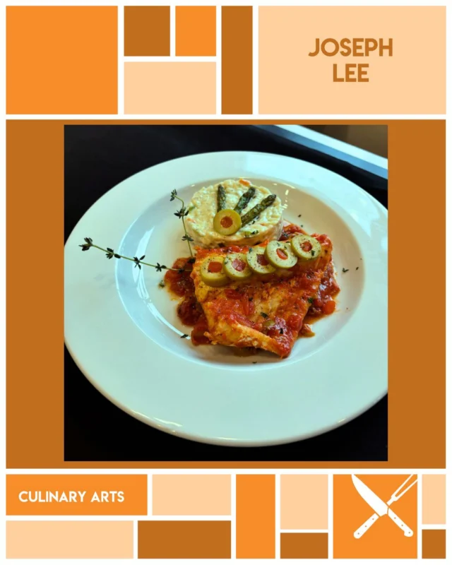 🍴 SENIOR EXHIBITION SPRING 2025: Introducing Nossi Culinary Arts Student Joseph Lee⁠
⁠
Joseph is one of the several graduating who will display their portfolio in the upcoming Senior Exhibition on Thursday, April 17th here at Nossi College of Art & Design.⁠
⁠
Check out our Nossi Blog (link in bio) for Q&A with Joseph, and where to find them on social post-grad!⁠
⁠
#Nossi #NossiCollegeofArt⁠
#senior #culinary