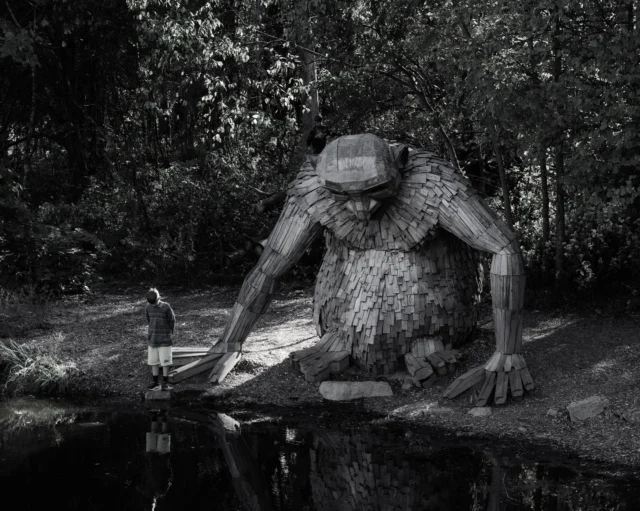 #nossistudentwork 📸 @harryisjustanickname
“Isolation: Guardians of the Forgotten World
In a world once alive with human connection, Isolation tells the story of a boy who remains behind, left alone in a landscape where towering wooden giants now stand as his only companions, he finds solace in their quiet presence. These guardians, shaped by time and the elements, are more than remnants of a forgotten past-they are witnesses to both loss and survival.
I wanted to explore the idea that even in solitude, we are never truly alone. There is a beauty in the stillness, in the way nature quietly holds us when the world falls away. Each image became a reflection on resilience-the strength it takes to keep going-and the unexpected connections we find in forgotten places. I invite you to see Isolation not as emptiness, but as a space where new bonds form, where nature becomes both protector and companion, and where the quiet can offer its own kind of comfort.” - ©️ Harrison Copeland, PH 480: Fine Art Photography, Fall 2024 @harryisjustanickname