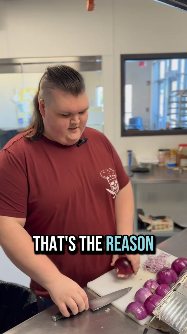 Recent Culinary Arts graduate Jake Letner @jake_letner2024 spills the tea 🫖 on the reason he chose Nōssi College of Art & Design 👀 

#thereason #culinary