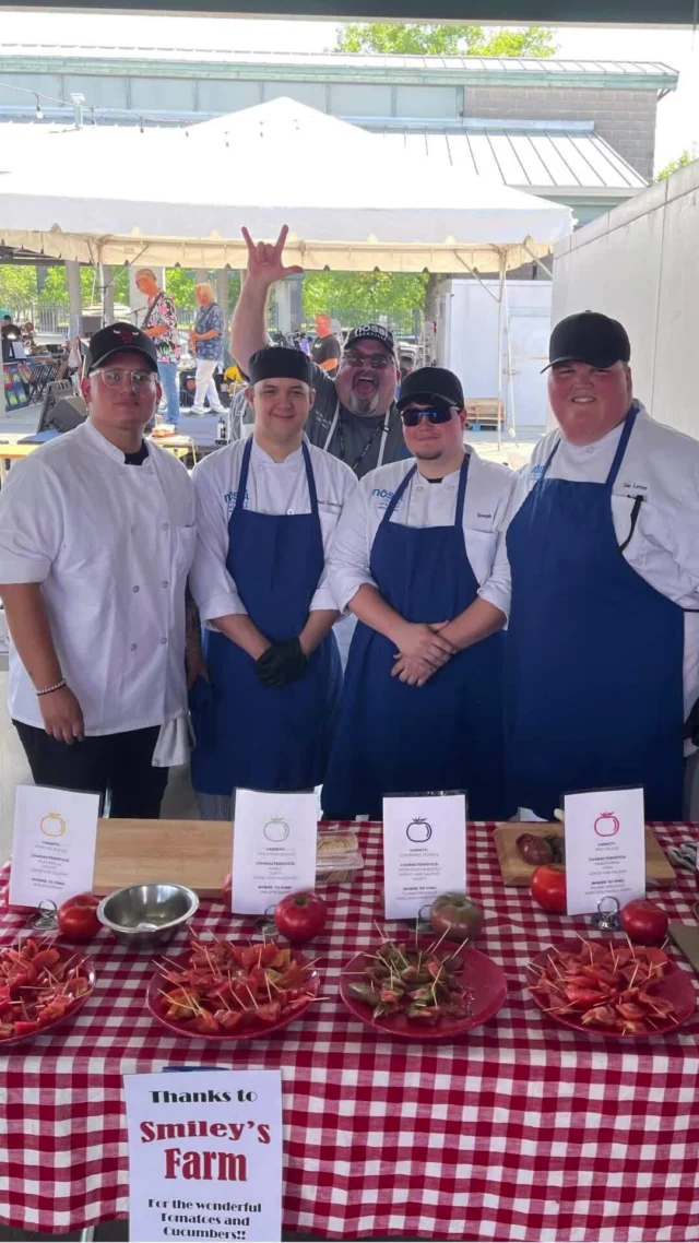 When our culinary students step into Nashville Farmers Market @nashvillefarmersmarket , they're not just showcasing recipes –  through hands-on cooking demonstrations and free tastings, our small cohorts work directly with local farms to make fresh food accessible to everyone. Faculty mentors guide each project, ensuring students build portfolios that matter.

This is what creative leadership looks like at Nōssi. While other schools focus on theory, we connect you with Nashville's vibrant food scene from day one. Your work impacts real people, real problems, real change.

Every demonstration. Every tasting. Every community connection becomes part of your professional story.

Schedule a campus tour to see how Nōssi launches creative careers that transform Nashville.

#culinaryschool #nashvilleeats #communityimpact #artschool