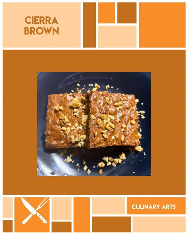 🍴 SENIOR EXHIBITION SUMMER 2025: Introducing Nossi Culinary Arts Student Cierra Brown
⁠
Cierra is one of the several graduating who will display their portfolio in the upcoming Senior Exhibition on Thursday, August 14th here at Nossi College of Art & Design.⁠
⁠
Check out our Nossi Blog (link in bio) for Q&A with Cierra, and where to find them on social post-grad!⁠

Another graduate ready to make their mark! 🌟 
Ready to learn in Nashville's creative community? Explore our programs at nossi.edu

⁠
#Nossi #NossiCollegeofArt⁠
#senior #culinaryarts