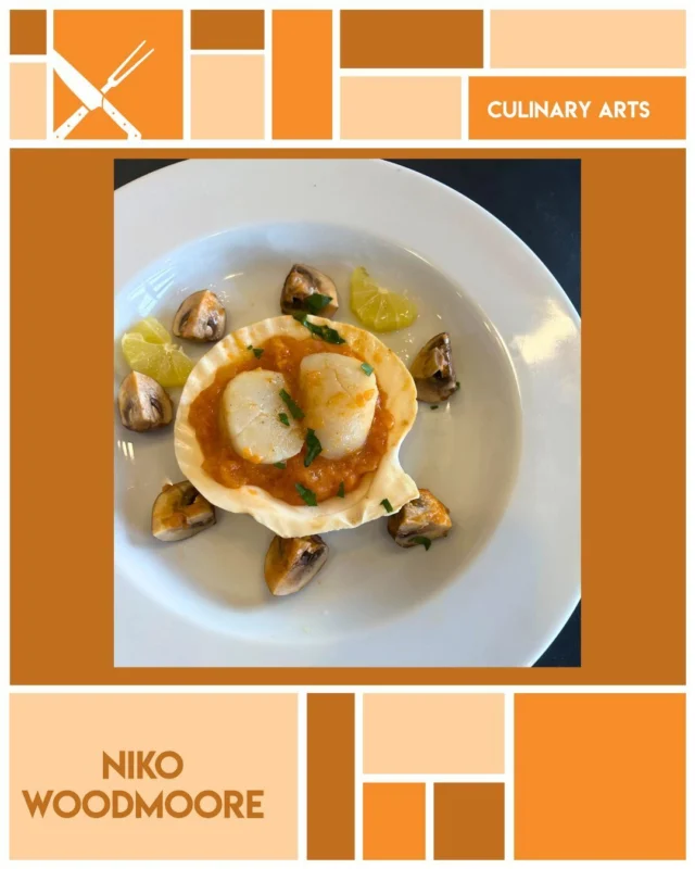 🍴 SENIOR EXHIBITION SUMMER 2025: Introducing Nossi Culinary Arts student Niko Woodmoore
⁠
Niko is one of the several graduating who will display their portfolio in the upcoming Senior Exhibition on Thursday, August 14th here at Nossi College of Art & Design.⁠
⁠
Check out our Nossi Blog (link in bio) for Q&A with Niko, and where to find them on social post-grad!⁠

Incredible work from our graduating class! 💡
Curious about our hands-on learning approach? Learn more at nossi.edu

⁠
#Nossi #NossiCollegeofArt⁠
#senior #culinaryarts