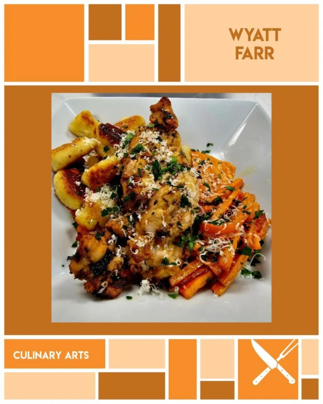 🍴 SENIOR EXHIBITION SUMMER 2025: Introducing Nossi Culinary Arts student Wyatt Farr @dah.cook
⁠
Wyatt is one of the several graduating who will display their portfolio in the upcoming Senior Exhibition on Thursday, August 14th here at Nossi College of Art & Design.⁠
⁠
Check out our Nossi Blog (link in bio) for Q&A with Wyatt, and where to find them on social post-grad!⁠
⁠
#Nossi #NossiCollegeofArt⁠
#senior #culinaryarts